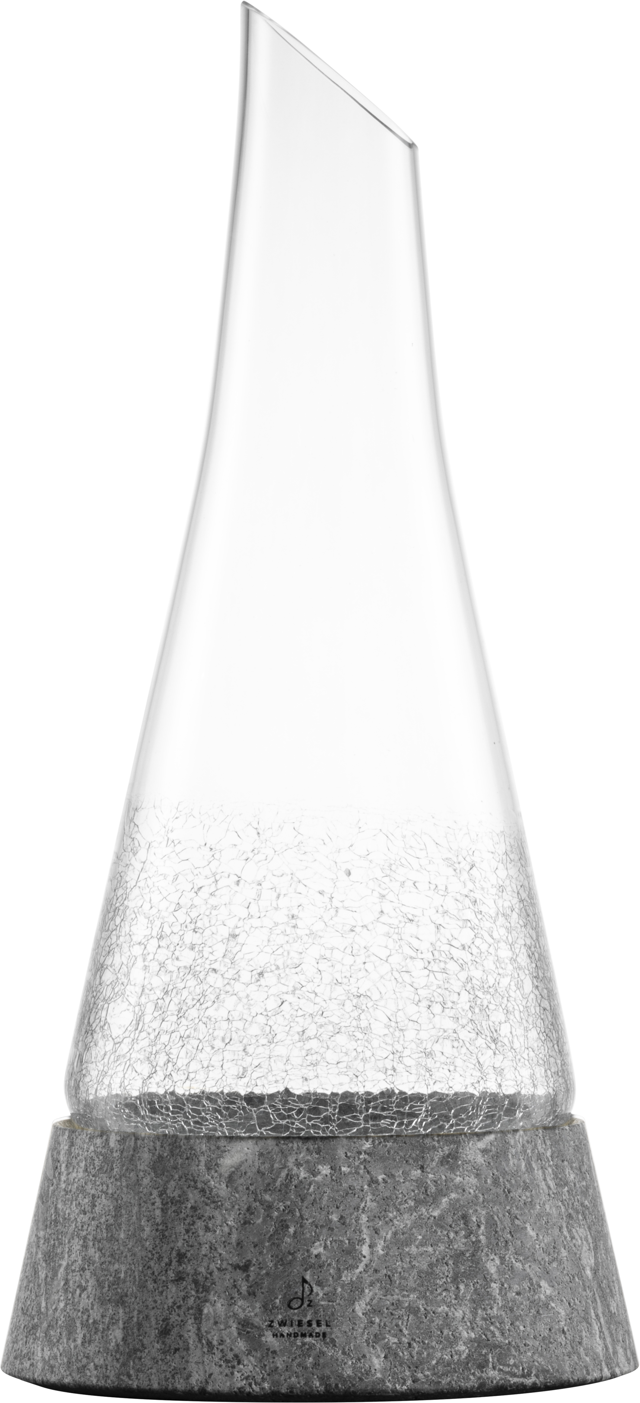 Decanter Symbiosis with stone base | ZWIESEL GLAS